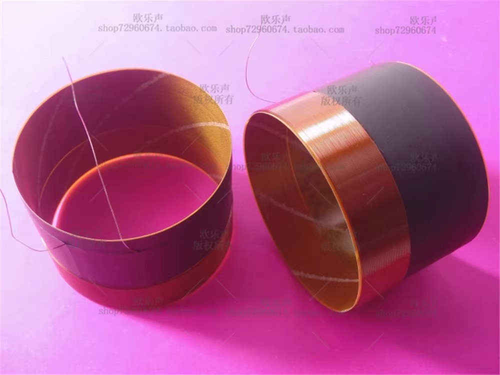 Copper Wire Roll - GHXAMP 2PCS 76.2mm 베이스 보이스 코일(유리